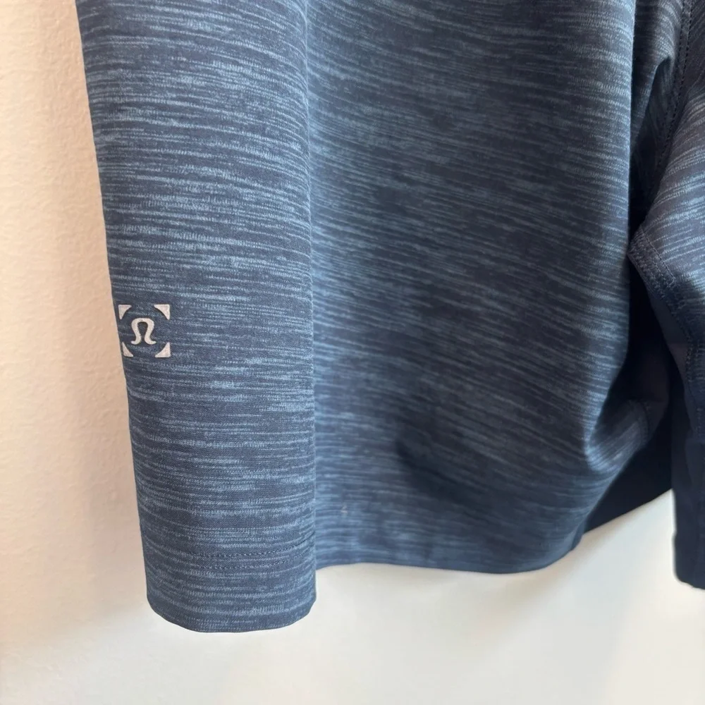 Lululemon‎ T.H.E. Shorts Mens Small Gym Active Linerless Blue Heather Athleisure